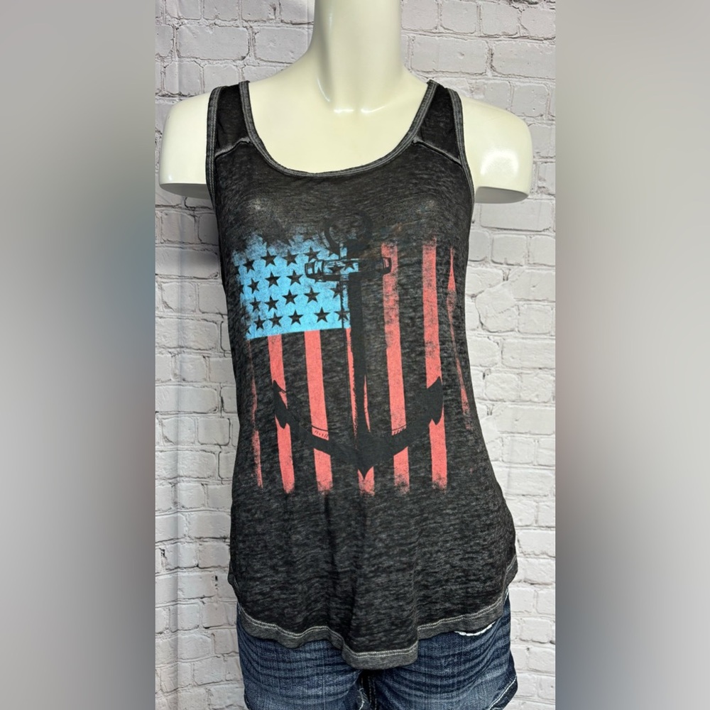 Women’s small Maurice’s American flag tank top